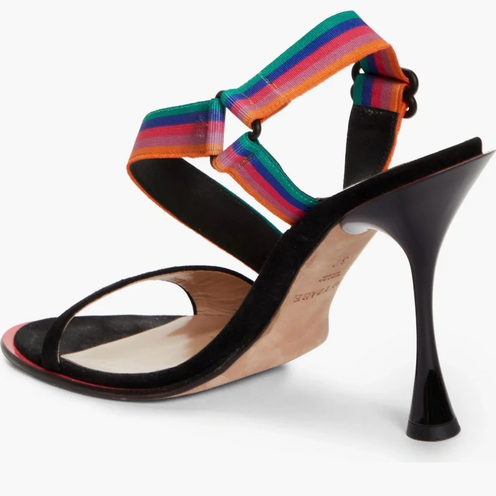 NEW - BETZÁBE Selena Pride Strap Sandal - Size 7 - Picture 3 of 11